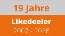 19 Jahre   Likedeeler 2007 - 2026